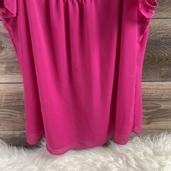 Fred David Ladies Blouse, Size Small, Pink - Picture 4 of 7